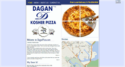 Desktop Screenshot of daganpizza.com